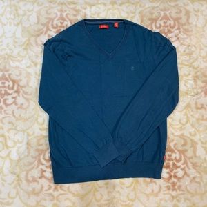 Blue Izod Pullover Sweater